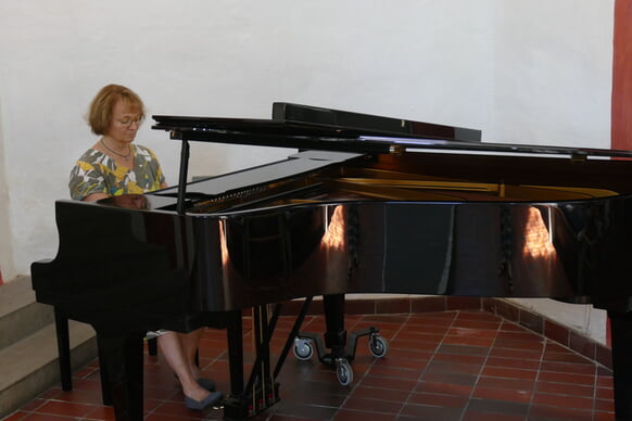 Steinway in der Nikolaikirche