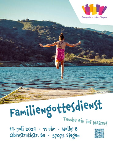 Familiengottesdienst Plakat